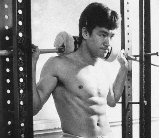 Bruce Lee Weight Training
