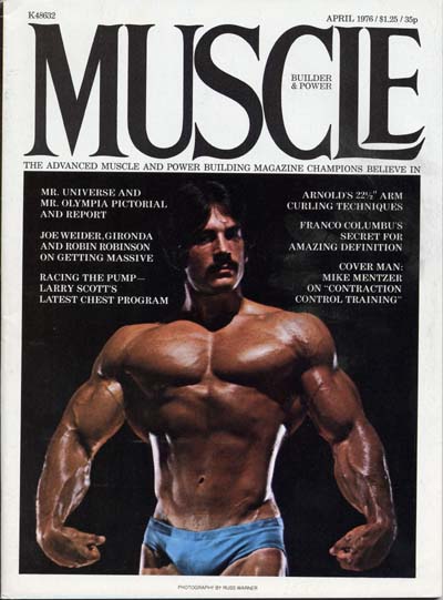 Mike Mentzer Muscle Builder Magazine April 1976