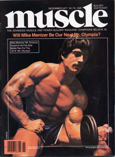 Mike Mentzer Muscle Builder Magazine January 1977