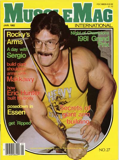 Mike Mentzer Muscle Mag International Magazine January 1982