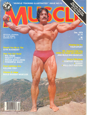 Mike Mentzer Muscle Training Illustrated Magazine December 1978